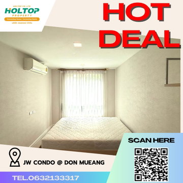 #R4052 ให้เช่าคอนโด JW Condo @ Don Mueang