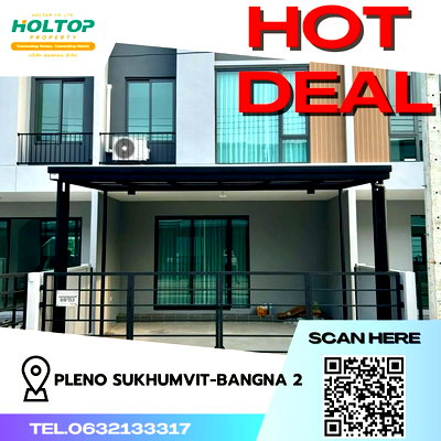 Townhouses for rent : #Z315 House for rent Pleno Sukhumvit-Bangna 2