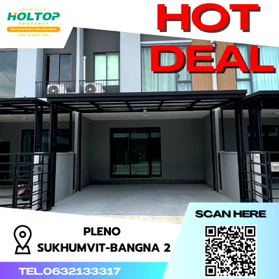 Townhouses for rent : #S1898 For Rent Pleno Sukhumvit-Bangna 2