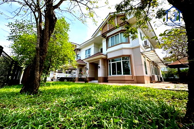 บ้านเดี่ยว วิทยาลัยเทคนิคปทุมธานี : ขายบ้านเดี่ยว 2ชั้น หมู่บ้านมณีรินทร์ เลค เอ็กซ์คลูซีพพาร์ค ราชพฤกษ์-ติวานนท์  ถนน345  ใกล้ทางด่วน สรงประภา 