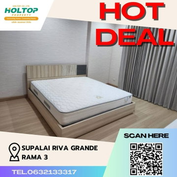 #Z349 ให้เช่าคอนโด Supalai Riva Grande Rama 3