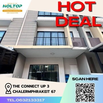 #Z317 House for rent The Connect UP 3 ChalermPhraKeit 67