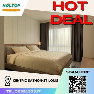 #Z391 Condo for rent Centric Sathon-St Louis
