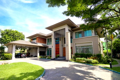 บ้านเดี่ยว สนามบินสุวรรณภูมิ : ขายบ้านเดี่ยวสวนหลวง ร.9 ที่ดิน 1 ไร่ ถนนเฉลิมพระเกียรติ ร.9 ซอย 30 เยื้องสวนหลวง ร.9 บึงหนองบอน  กาญจนาภิเษก บางนาตราด  ศรีนครินทร์ 087-9074045