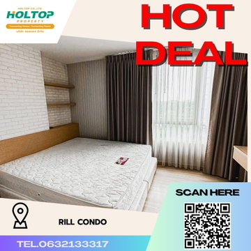 #R4176 ให้เช่าคอนโด Rill Condo