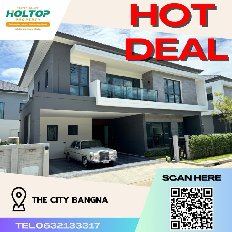 Houses for rent : #Z414 House for rent: The City Bangna