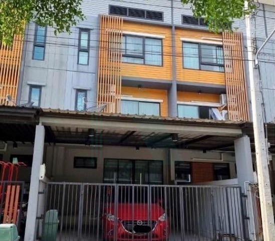 Townhouses for sale : 📌 For Sell Town house ECO SPACE BANGNA - WONGWAEN 3-story 3 bedroom 3 bathroom