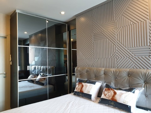 Ideo Q Chula Samyan【𝐑𝐄𝐍𝐓】🔥Luxury, minimalist room, beautifully decorated, fully furnished, 24-hour common area.🔥 Contact Line ID: @hacondo