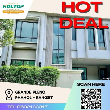 #Z460 ให้เช่าบ้าน Grande Pleno Phahol - Rangsit
