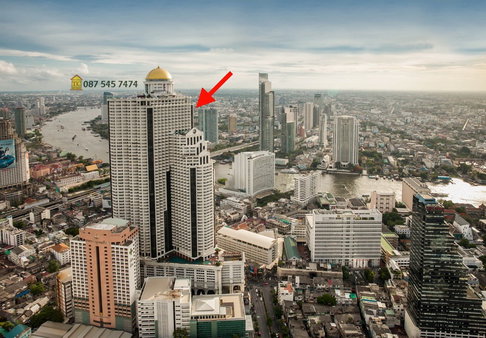 ขายด่วนคอนโด สเตท ทาวเวอร์ Condo For Sale State Tower Silom 161 ตรม. ชั้นสูงวิวสวย ตกแต่งอย่างดี
