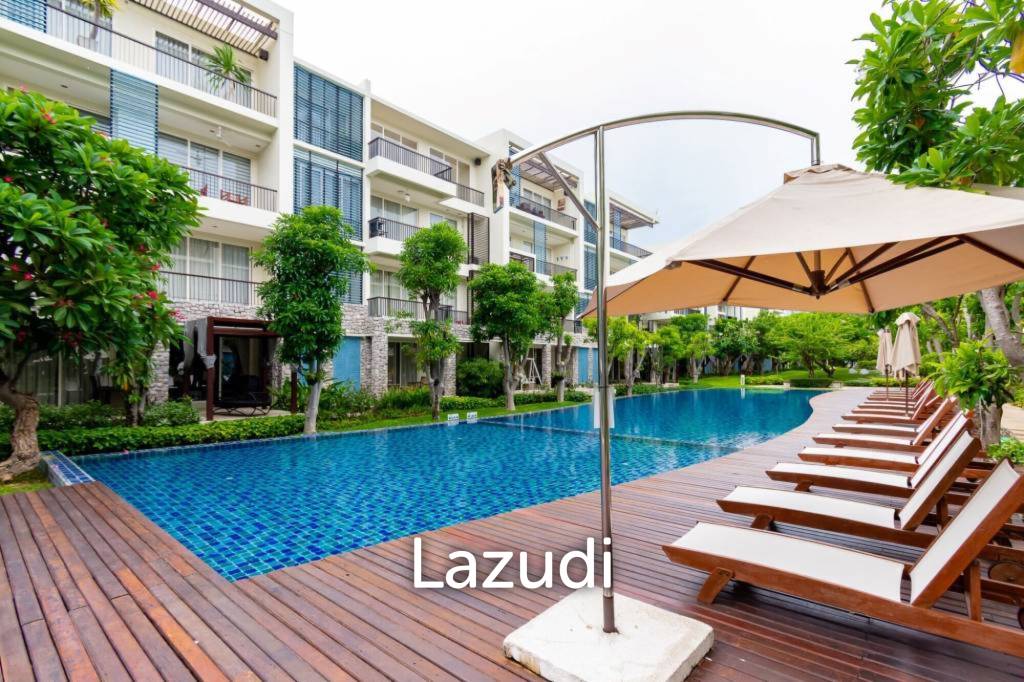 รูป คอนโด 1 ห้องนอนขนาด 60 ตารางเมตร ในโครงการบ้านนับคลื่น ติดหาดเขาเต่า หัวหิน - รูปที่ 37/40