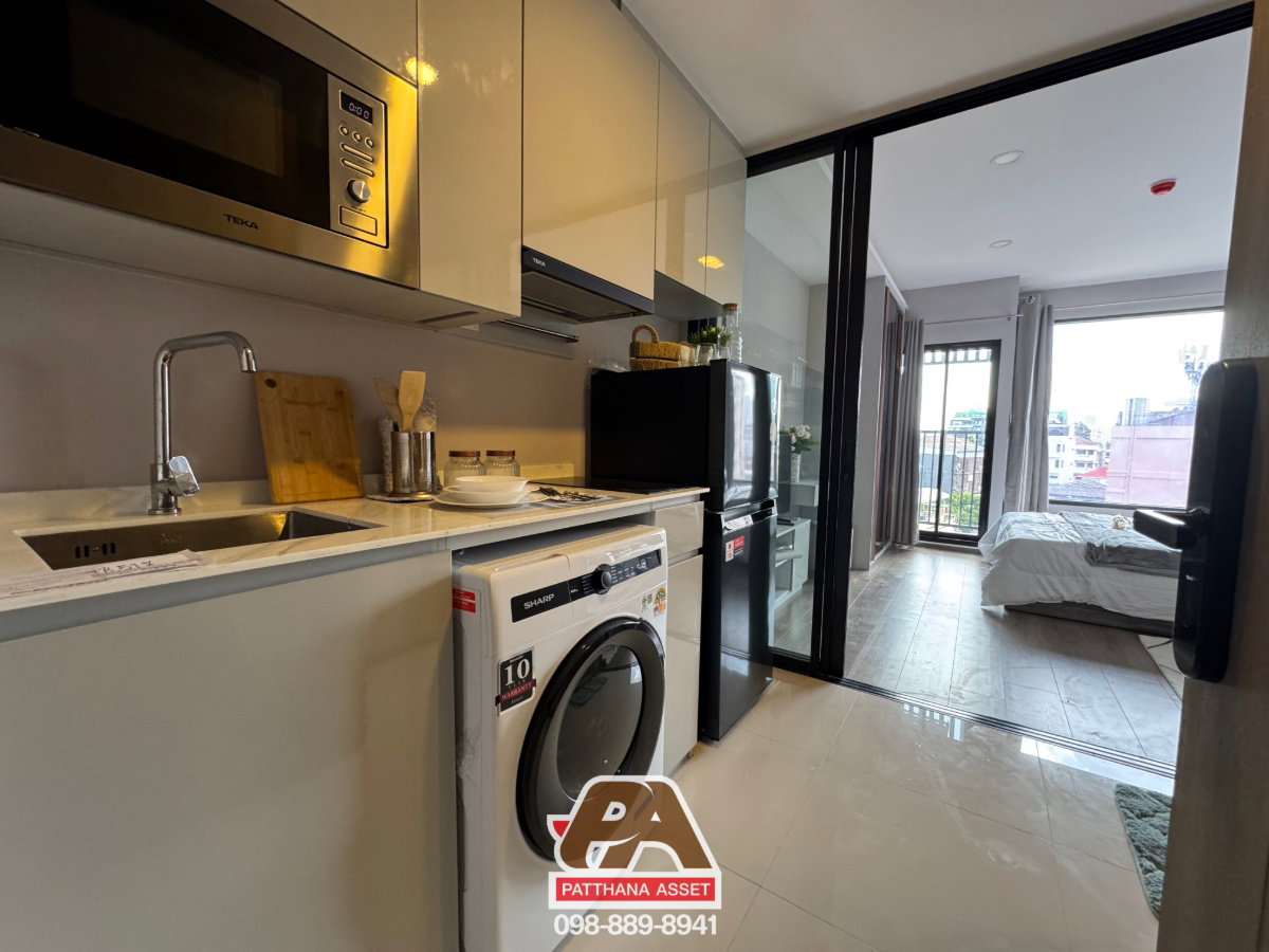 รูป For rent:Soho Bangkok Ratchada ,1 Bedroom fully furnished, Ready to Move in - รูปที่ 2/7