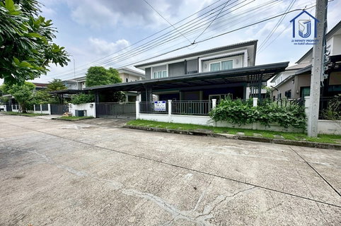 ขายบ้านเดี่ยว 2 ชั้น หมู่บ้านเดอะ เซนโทร วัชรพล ถนนสุขาภิบาล 5 ใกล้ทางด่วนวัชรพล พร้อมอยู่