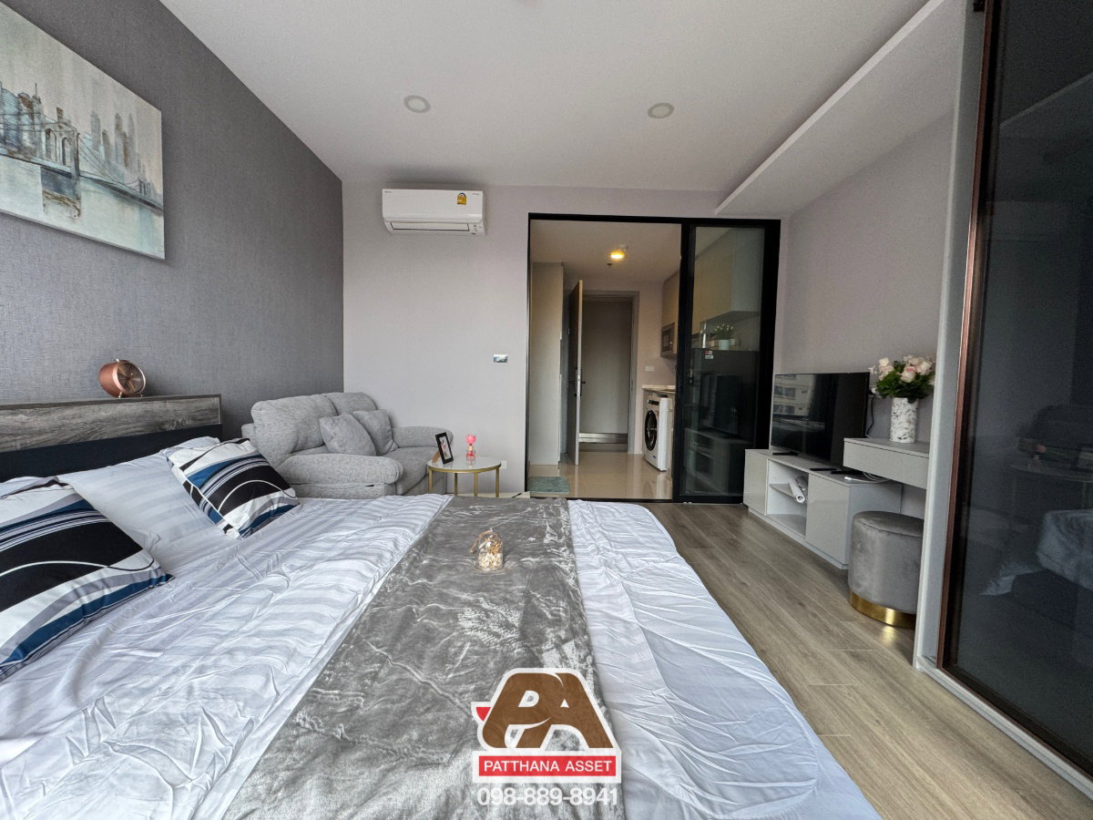For rent:Soho Bangkok Ratchada ,1 Bedroom fully furnished, Ready to Move in