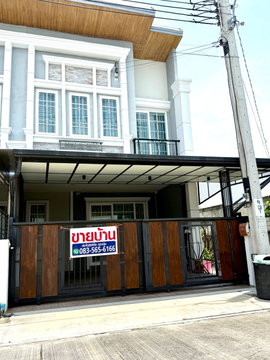 💎Doctor's house for sale 💎 Townhome behind the corner 🏠 Golden Town 2 Project (Ngamwongwan-Prachachuen)