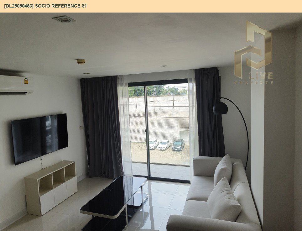 รูป DL25050453 ให้เช่าคอนโด โซซิโอ เรฟเฟอเรนซ์ 61 (SOCIO Reference 61) ใกล้ BTS เอกมัย พร้อมเข้าอยู่ โทรด่วน 0653619502 LineID @952jdxxk - รูปที่ 5/11