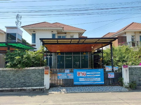 บ้านเดี่ยว 82 ตร.วา ม.พฤกษ์พิมานการ์เด้นราชพฤกษ์วงแหวน อำเภอเมืองปทุมธานี จังหวัดปทุมธานี 3.4M