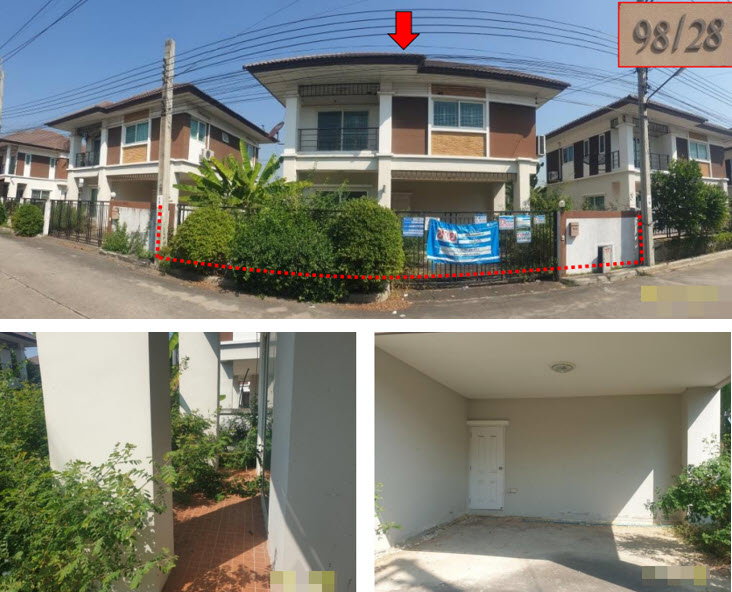บ้านเดี่ยว 50.3 ตร.วา เติมรัก 4 อำเภอบางบัวทอง จังหวัดนนทบุรี 2.7M