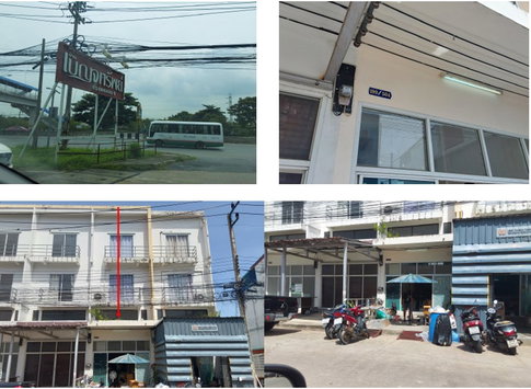 SHOP HOUSE 16 Sq.w. Thanyaburi Pathumthani for 1.1M
