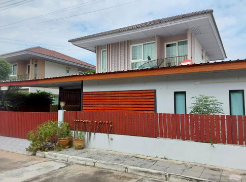 บ้านเดี่ยว 56.9 ตร.วา ม.ฮาบิเทีย บอนด์ ราชพฤกษ์ อำเภอเมืองปทุมธานี จังหวัดปทุมธานี 3.6M