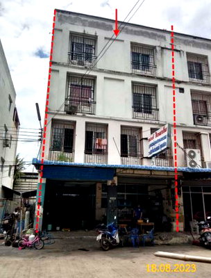 อาคารพาณิชย์ วิทยาลัยการจัดการเพชรเกษม : อาคารพาณิชย์ 40.3 ตร.วา ทองคำพลาซ่า อำเภอสามพราน จังหวัดนครปฐม 5.5M