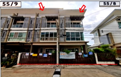 ทาวน์โฮม กรุงเทพมหานคร : ทาวน์เฮ้าส์ 52.1 ตร.วา เดอะเพลส พุทธบูชา 32,เลขที่ 55/8-9 โครงการเดอะเพลส บาย อลิชา พุทธบูชา 32 เขตทุ่งครุ กรุงเทพมหานคร