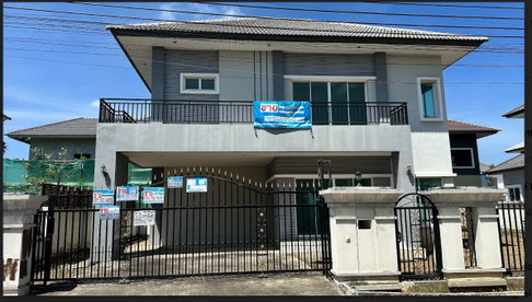 บ้านเดี่ยว 106.9 ตร.วา ดิ แอลเลแกนซ์ เพชรเกษม 81 เขตหนองแขม กรุงเทพมหานคร 7M