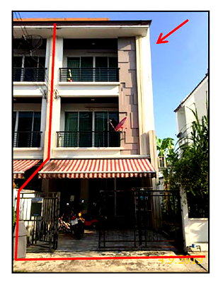 ทาวน์โฮม กรุงเทพมหานคร : ทาวน์เฮ้าส์ 36 ตร.วา กลางเมือง ลาดพร้าว 87 เขตวังทองหลาง กรุงเทพมหานคร 6.4M