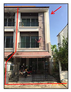 TOWN HOUSE 36 Sq.w. Wang Thonglang Bangkok for 6.4M