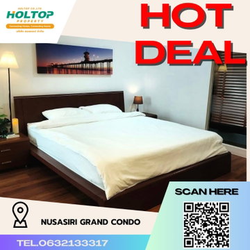 #R4290 ให้เช่าคอนโด Nusasiri Grand Condo