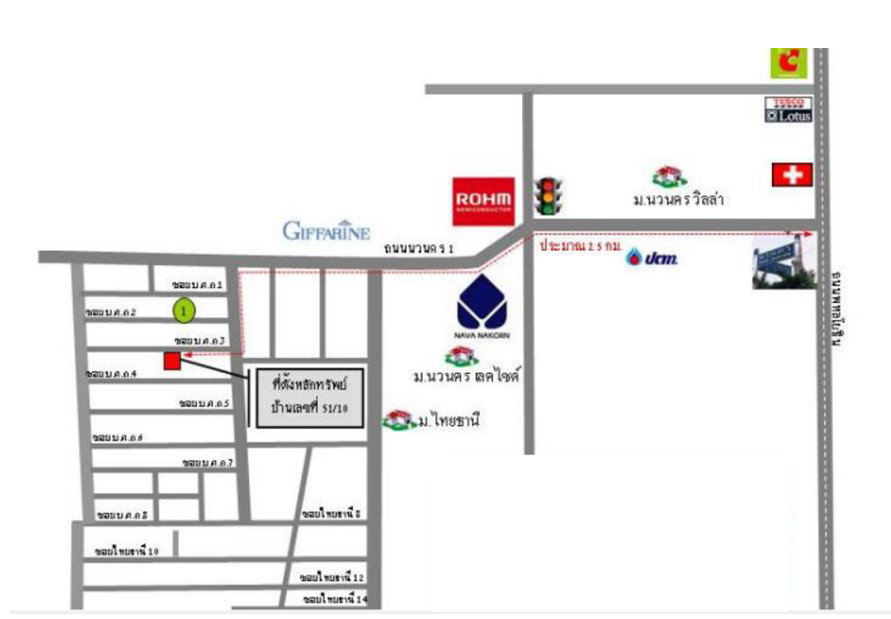 รูป บ้านเดี่ยว 39 ตร.วา อำเภอคลองหลวง จังหวัดปทุมธานี 1.8M - รูปที่ 3/4