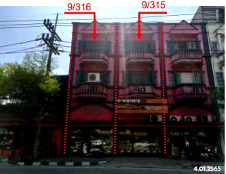 Shophouses for sale Pathumthani : SHOP HOUSE 25.3 Sq.w. Lam Luk Ka Pathumthani for 3.5M