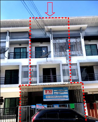 Townhouses for sale วิทยาลัยเทคนิคปทุมธานี : TOWN HOUSE 20.6 Sq.w. Muang Pathum Thani Pathumthani for 2.3M