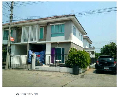 Townhouses for sale วิทยาลัยเทคนิคปทุมธานี : TOWN HOUSE 25.2 Sq.w. Muang Pathum Thani Pathumthani for 1.6M