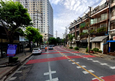 ที่ดิน ม.เทคโนโลยีราชมงคลกรุงเทพ : ขายที่ดินพร้อมสิ่งปลูกสร้างติดถนนสาธุประดิษฐ์ ใกล้ Tops สาธุประดิษฐ์