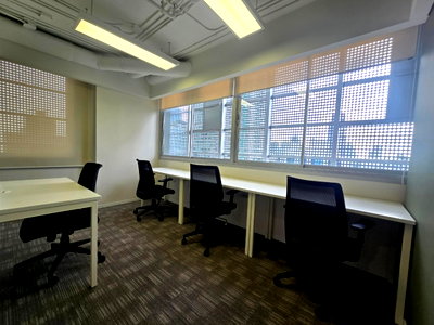 Office for rent Srinakharinwirot University Prasanmit Campus : Service office for rent in Soi Thonglor in Somerset Building, modern decoration with office equipment, common area, relaxation corner, full service.