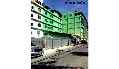 อาคารพาณิชย์ ม.เอเชียอาคเนย์ : ตึกแถว 5 ชั้น 120 ตรว 4 คูหาติดกัน ใกล้สถานีรถไฟฟ้าหลักสอง 200เมตร