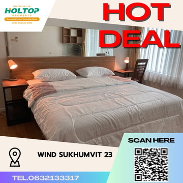 #S3820 ให้เช่า Wind Sukhumvit 23