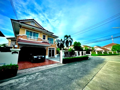 Houses for sale Kasetsart University Si Racha Campus : For sale: 2-storey detached house, Grand Manirin Sriracha, Chonburi project