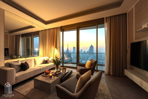 For sale The Residences at Mandarin Oriental, Bangkok ได้วิว 5 วิว วิวสระ, วิวสวน, วิว ICONSIAM, วิวแม่น้ำ และวิวเมือง @81.40 MB