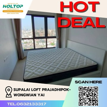 #Z620 ให้เช่าคอน Supalai Loft Prajadhipok-Wongwian Yai 