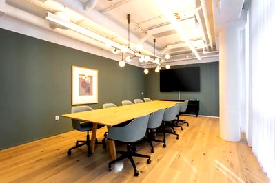 Office for rent : Serviced office for rent at The Office Plus  in the city of Chiang Mai. The office with an open-air façade offers clear views into a dynamic workspace