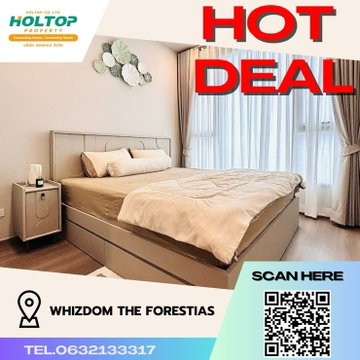 #Z617 ให้เช่าคอนโด Whizdom The Forestias