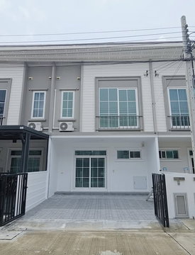บ้านให้เช่า Q District Westgate พร้อมเข้าอยู่สนใจติดต่อ Line @goodmanpro หรือ โทร 0999029192