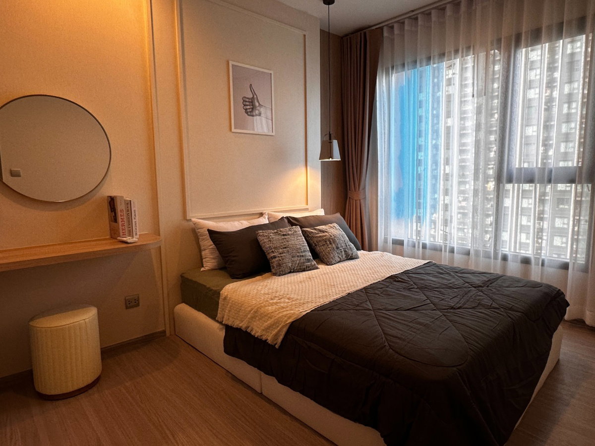 Life Asoke Hype ไลฟ์ อโศก ไฮป์ , 1 bed 1 bath แต่งสวย ราคาเพียง 21,000 บาท กั้นห้องเป็นสัดส่วน    Line : @apopplace