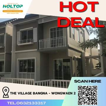 #R4382 House for rent The Village Bangna - Wongwaen 2
