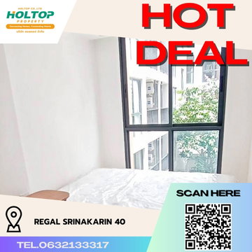 #R4400  ให้เช่าคอนโด Regal Srinakarin 40