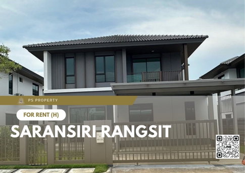 Single house for rent ✨ Saransiri Rangsit ✨ 4 bedrooms, 3 bathrooms, fully furnished and equipped with appliances