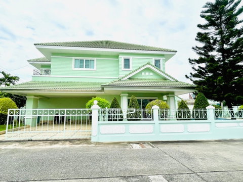 Single house for rent, Chalita Village 1, Pattaya, Naklua, size 130 square wah, price 45,000 baht (S06-0974)
