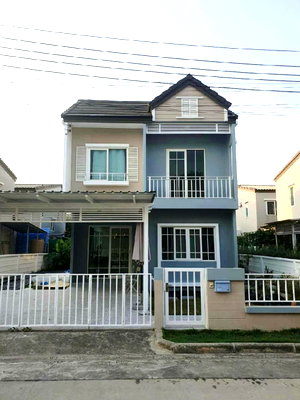 Houses for sale : [For Sale] Single house in Nonthaburi area, Areeya University, The Village Cottage, Phase 1 (beginning of the project)